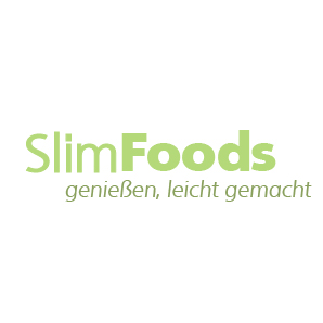 Logo & Slogan von Fiona Amann für SlimFoods - genießen, leicht gemacht.
